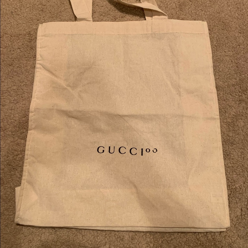 Gucci 100th Anniversary Canvas Tote